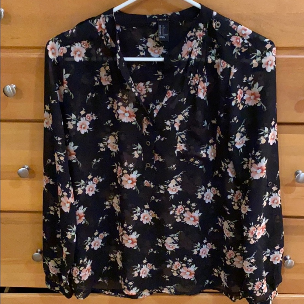 Floral blouse